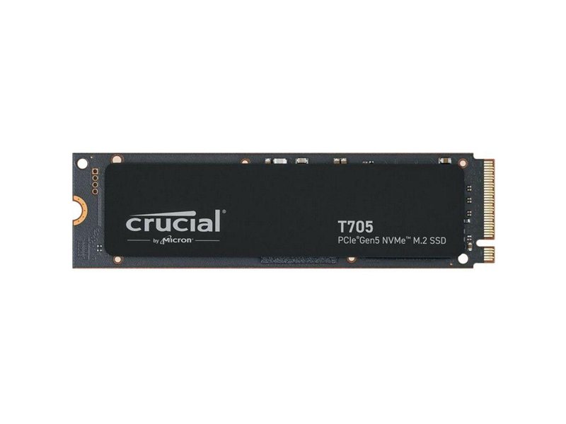 Твердотельный накопитель Crucial T705 2TB PCIe Gen5 NVMe M.2 SSD CT2000T705SSD3