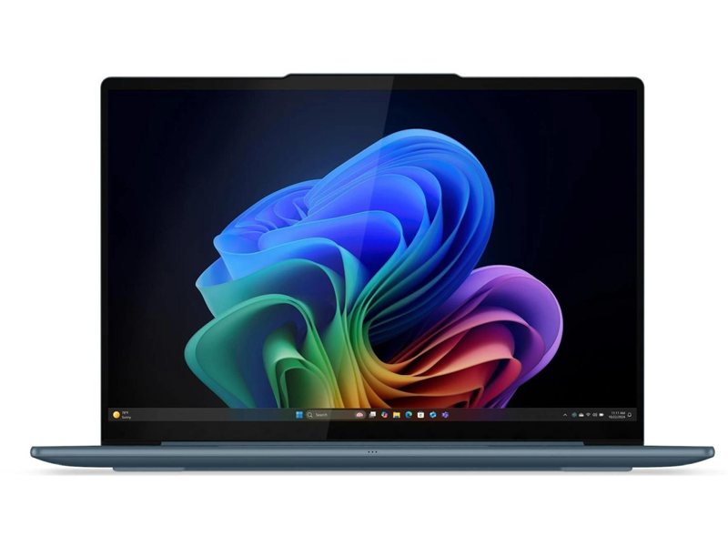 Ноутбук Lenovo Yoga Slim7 14AKP10 Ryzen AI 5 340 16Gb SSD1Tb AMD Radeon 840M 14" OLED 2.8K (2880x1800) Windows 11 Home turquoise WiFi BT Cam (83JY0009RK)