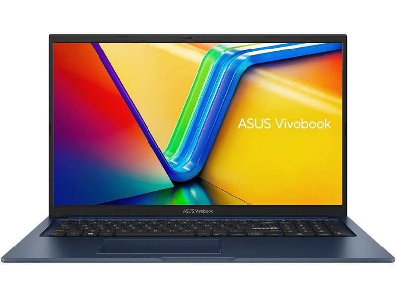 Ноутбук Asus Vivobook 17 X1704VA-AU1108 Core 7 150U 16Gb SSD512Gb Intel Graphics 17.3" IPS FHD (1920x1080) без ОС blue WiFi BT Cam (90NB13X2-M00MU0)