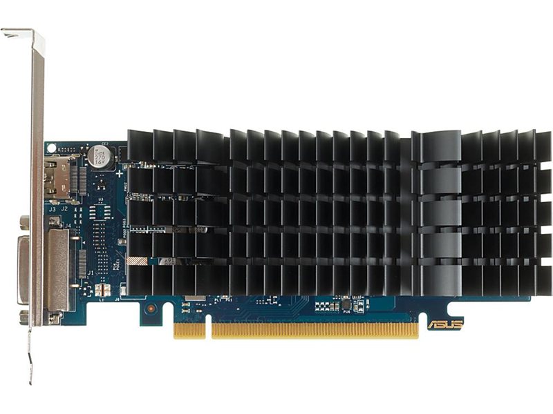 Видеокарта Asus PCI-E 3.0 GT1030-SL-2G-BRK NVIDIA GeForce GT 1030 2Gb 64bit GDDR5 1228/6008 DVIx1 HDMIx1 HDCP Ret low profile