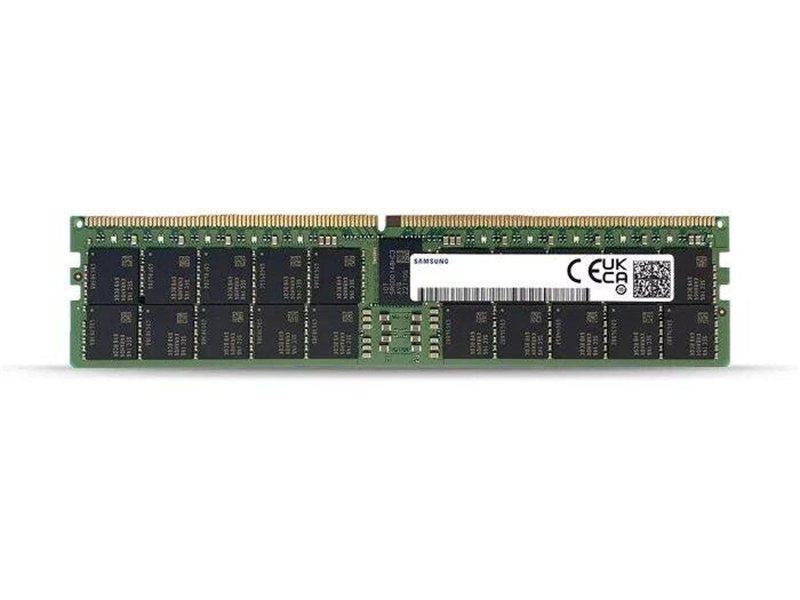 Оперативная память Samsung DDR5  32GB RDIMM 4800 Mbps (1Rx4) ECC  Reg  1.1V (M321R4GA0BB0-CQK), 1 year, OEM, New Original