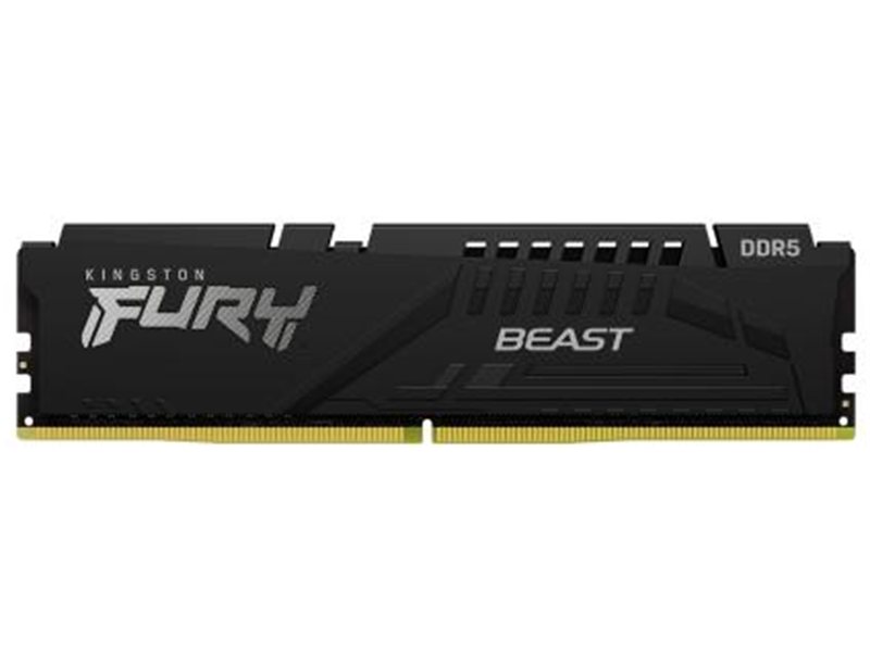 Память DDR5 2x32GB 5600MHz Kingston KF556C40BB2K2-64 Fury Beast Black RTL PC5-44800 CL40 DIMM UDIMM 288-pin 1.25В dual rank с радиатором Ret