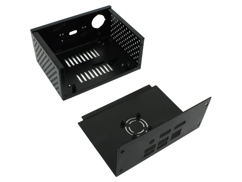 Корпус ACD KP561 Metal Case + Power Control Switch + Cooling Fan Kit for Raspberry Pi X820 v3.0 (X800) SSD&HDD SATA Storage Board