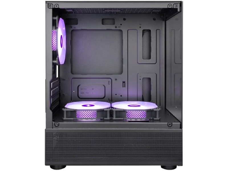 1STPLAYER MIKU Mi2-A ARGB Black / mATX / 3x120mm ARGB fans / Mi2-A-BK-2FC7R-1FC7