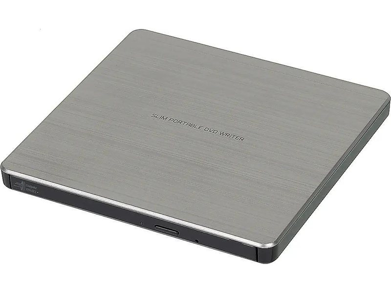Оптический привод/ LG DVD-RW ext. Silver Slim Ret. USB2.0 (3.0 compatible)