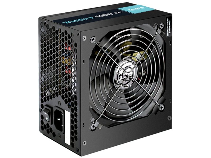 Блок питания Zalman ATX 600W ZM600-XEII (20+4pin) PPFC 120mm fan 4xSATA RTL