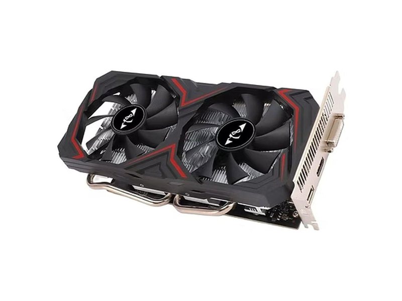 Видеокарта Ninja (Sinotex) RX580 4GB GDDR5 256bit DVI DP HDMI 2FAN RTL
