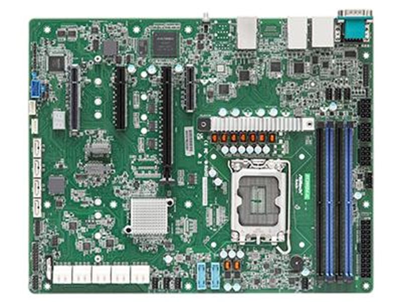 Материнская плата/ ASRock EC266D4-4L (color box), ATX, 1x (LGA 1700), Intel® Xeon® 6300-series, Xeon® E-2400 series, Pentium® Gold G7400/G7400T, 4x DIMM slots (2DPC), DDR5 ECC UDIMM, 1x PCIe5.0 x16, 1x PCIe5.0 x8, 2x PCIe4.0 x4, 2x M.2 (PCIe4.0 x4), 14x S