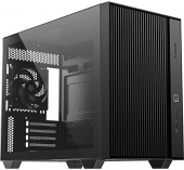Корпус Case ID-Cooling FLOW 500 AIR Black mATX/win TG/2 fans/Gen2 Type C/CPU180mm/ GPU 403mm/no PSU