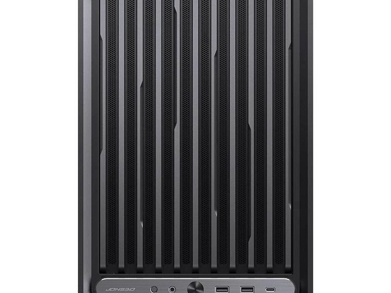 Корпус без блока питания/ Case JONSBO D33, Mini-Tower, TG, no fan, 2xUSB-A 3.0 + 1xUSB-C 3.2, mATX, mITX Black