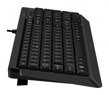 Клавиатура A4Tech FK15 черный USB (FK15 BLACK) кабель 1.5м