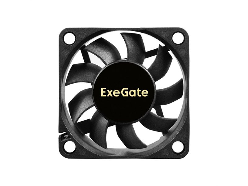 Exegate EX297031RUS Вентилятор 12В DC ExeGate EX06015B3P (60x60x15 мм, 2-Ball (двойной шарикоподшипник), 3pin, 3500RPM, 24dBA)