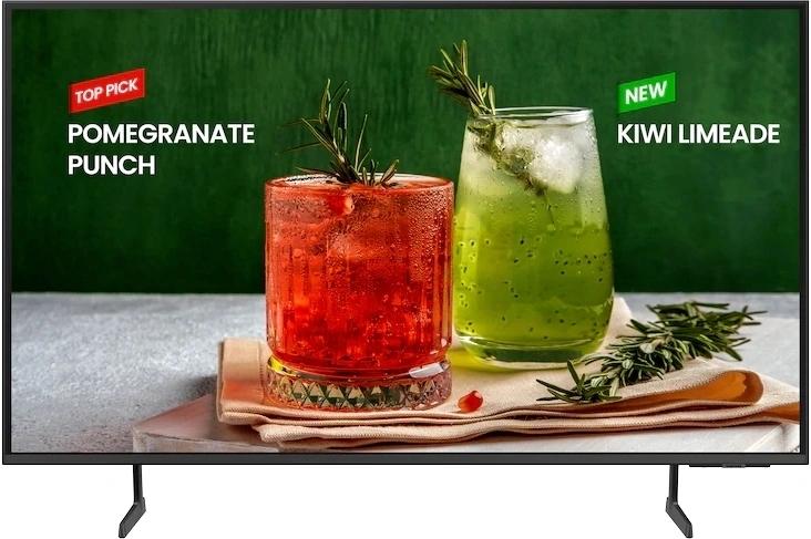 Панель Samsung 75" BE75D-H серый титан LED 8ms 16:9 DVI HDMI M/M TV глянцевая 300cd 178гр/178гр 3840x2160 RCA Да 4K USB 25.3кг