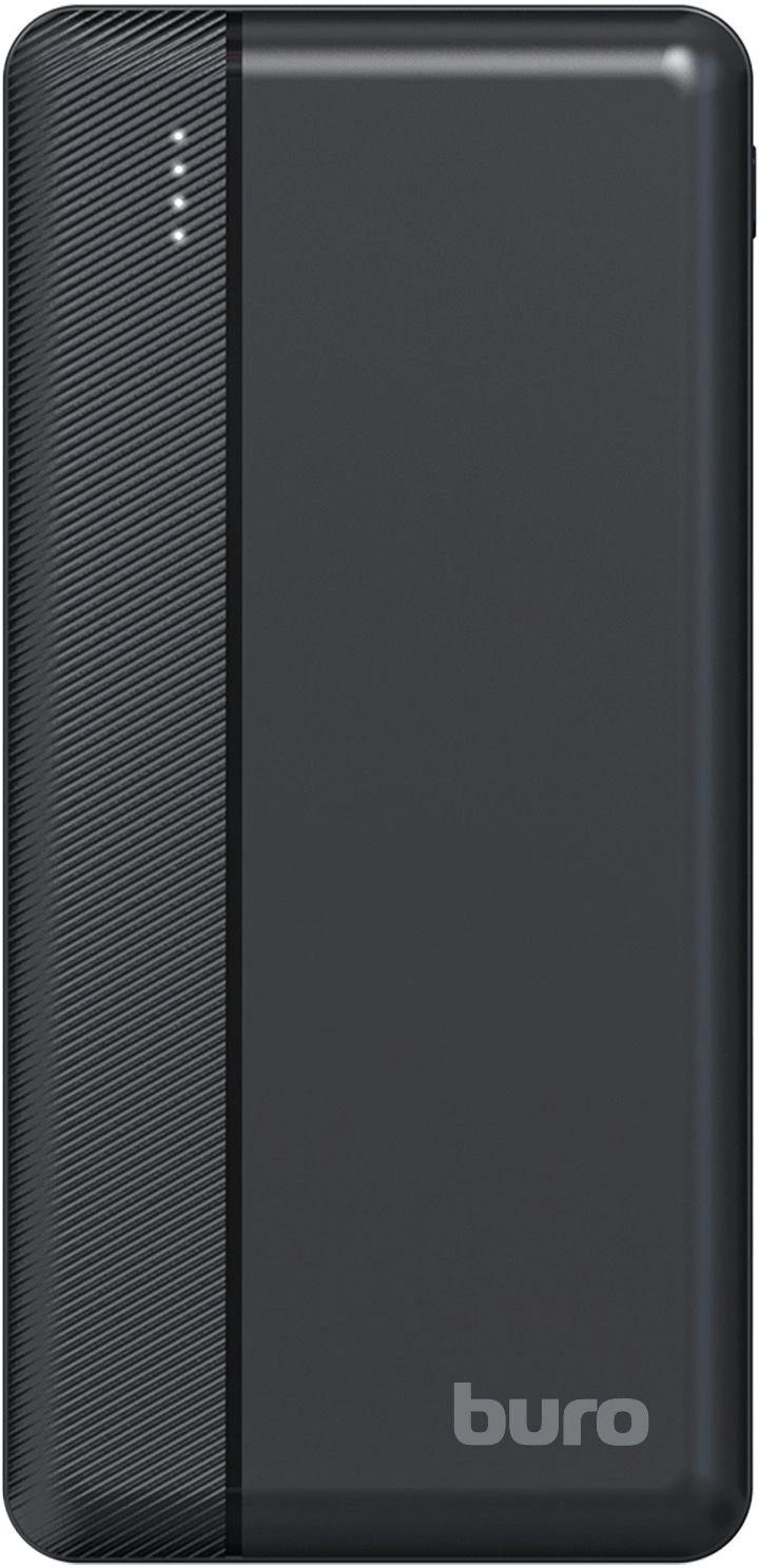 Мобильный аккумулятор Buro BP10A 10000mAh 10W 2A 2xUSB-A/USB-C черный (BP10A10PBK)