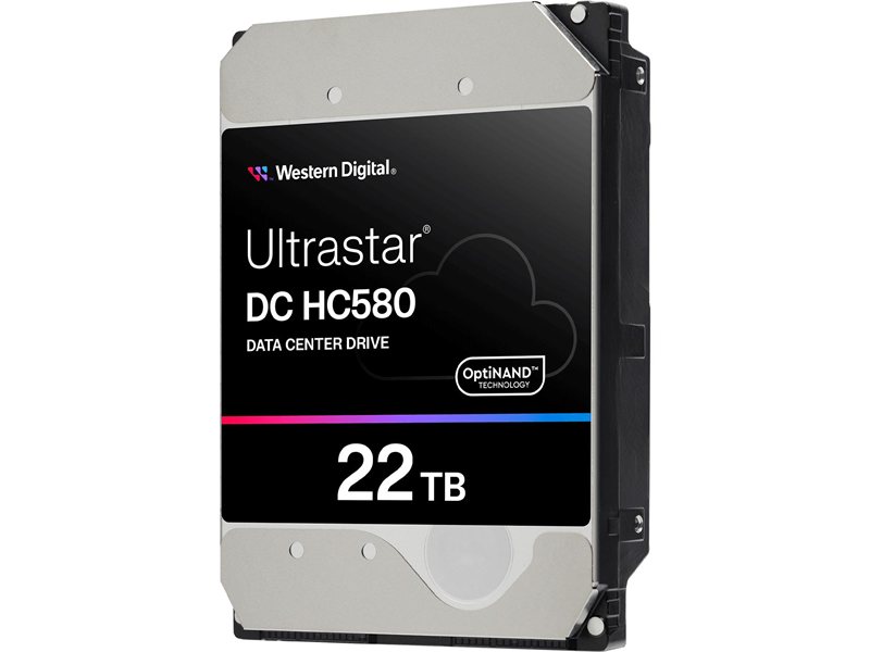 Жесткий диск/ HDD WD SAS Server 22Tb Ultrastar DC HC580 7200 12Gb/s 512MB 1 year warranty (replacement WUH722222AL5204, WUH722020BL5204, ST22000NM000E, MG10SCA20TE, ST20000NM002D, ST20000NM007H)