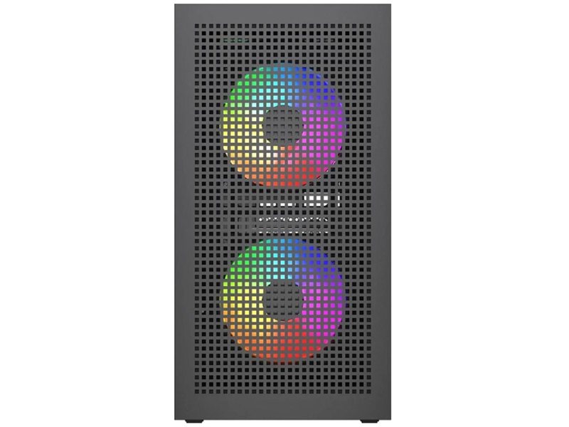 Powercase Корпус Mistral SM05 ARGB, Tempered Glass, 3x120mm ARGB PWM fans, чёрный, mATX (CMMSM05B-A3)
