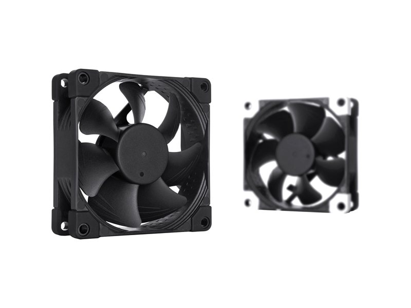 Кулер для корпуса/ Case Cooler Noctua NF-A8 PWM chromax.black.swap (80x80x25mm, 4-pin PWM, 32.67CFM, 17.7dBA, 2200RPM, Black)