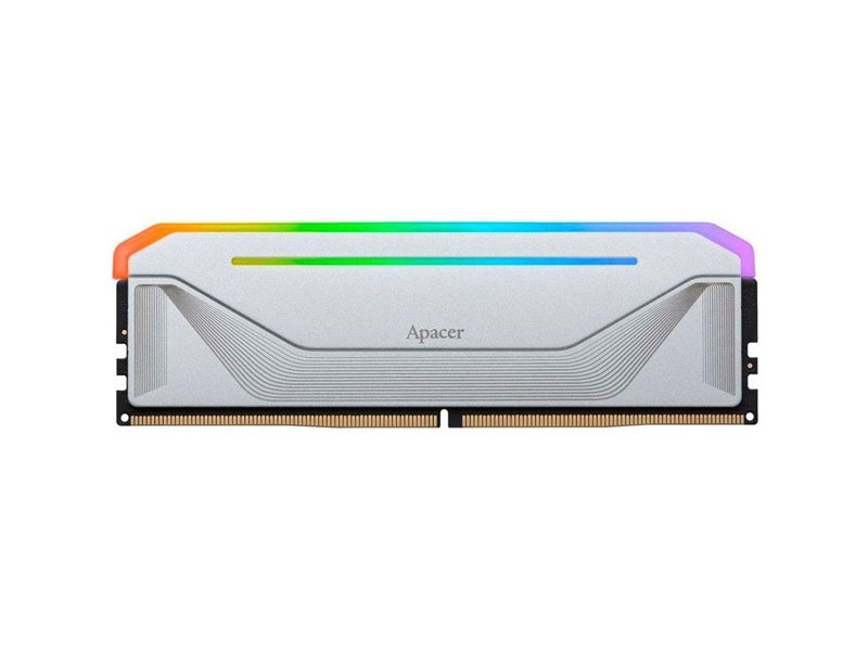 Оперативная память Apacer DDR5 16GB 6000MHz DIMM NOX RGB White Gaming Memory CL38 1.35V (Retail) 2048*8 Heat Sink (Retail) 3 years (AH5U16G60C622NWAA-1)