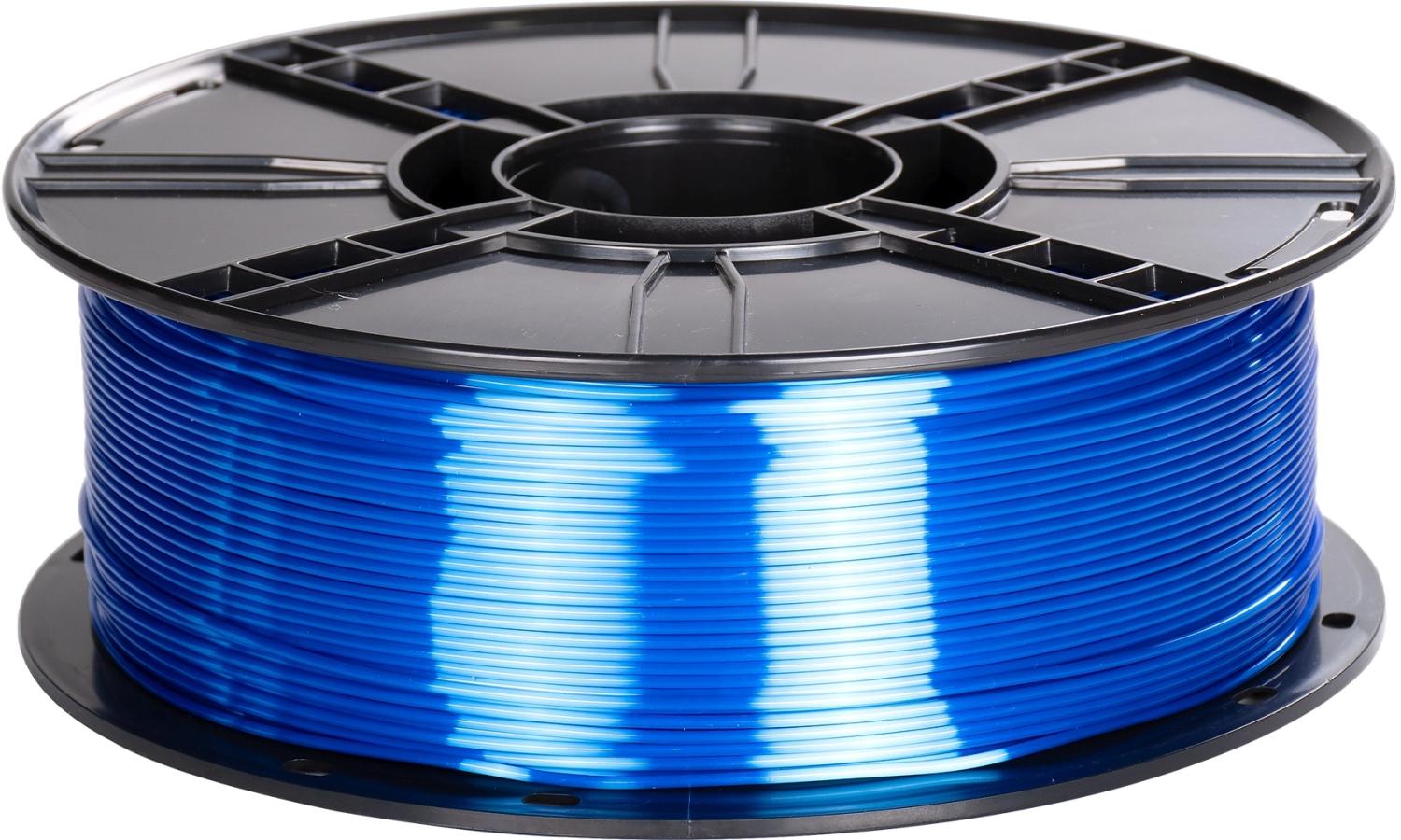 Пластик для принтера 3D Cactus CS-3D-PLA-1KG-S-BLUE PLA SILK d1.75мм 1кг L326м 1цв.