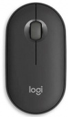 Мышь Logitech Pebble 2 M350S графитовый оптическая 4000dpi silent беспров. BT для ноутбука 2but (910-006988)