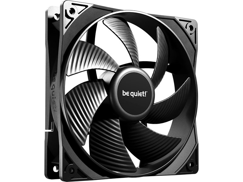 Кулер для корпуса/ Case Cooler be quiet! PURE WINGS 3 120mm PWM (120x120x25mm, 4-pin PWM, 49.9CFM, 25.5dBA, 1600RPM, Black)