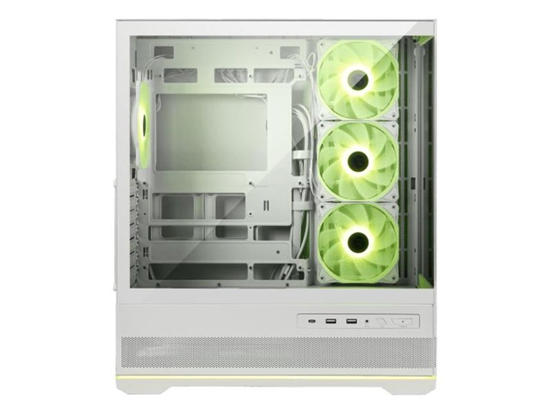 Корпус MSI MAG Pano 110R PZ белый без БП ATX 6x120mm 4x140mm 2xUSB3.0 audio AirDuct bott PSU