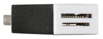 Устройство чтения карт памяти USB2.0 Buro BU-CR-3104 черный