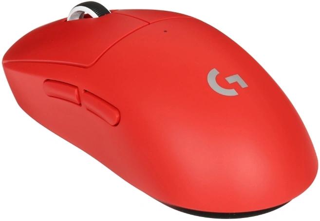 Мышь Logitech G PRO X SUPERLIGHT 2 SE красный оптическая 44000dpi беспров. USB-C 4but (910-007474)