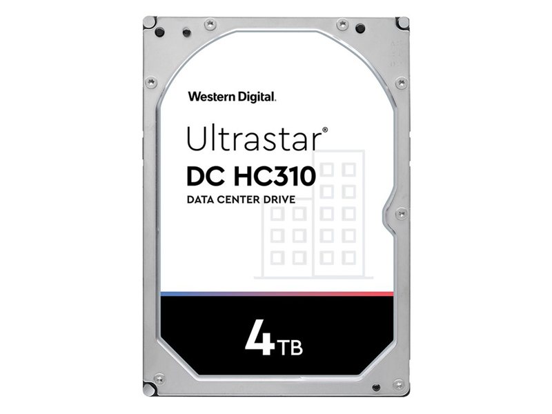 Жесткий диск Western Digital Ultrastar DC HС310 HDD 3.5" SAS 4Tb, 7200rpm, 256MB buffer, 512e (HUS726T4TAL5204 HGST), 1 year