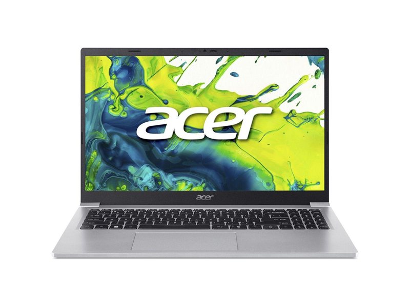 Ноутбук/ ACER Aspire Lite AL15-36P-37A4 15.6"(1920x1080 (non-glare) IPS)/ Intel Core 3 N355/ 8192Mb/ 256PCISSDGb/ noDVD/ Intel HD/ Cam/ BT/ WiFi/ 50WHr/ war 1y/ 1.5kg/ Silver/ NoOS
