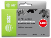 Картридж струйный Cactus CS-PGI1400XLBK PGI-1400 черный пигментный (36мл) для Canon MB2050/MB2350/MB2040/MB2340 с чипом