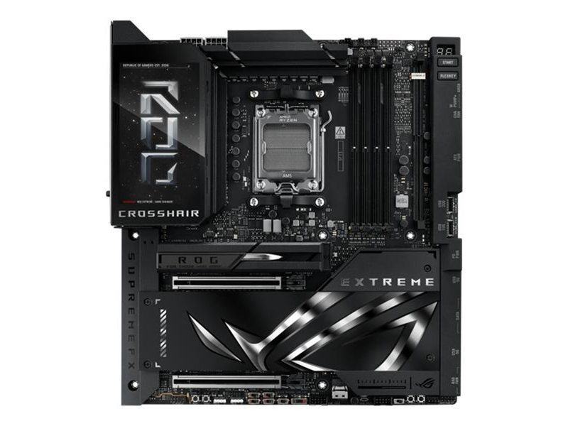 Материнская плата ASUS ROG CROSSHAIR X870E EXTREME, AM5, X870E, 4*DDR5, 4*SATA, 5*M.2,  10*USB 3.2, 2*Type-C, 2*USB4, 6*PCIx16, HDMI, E-ATX; 90MB1LB0-M0EAY0