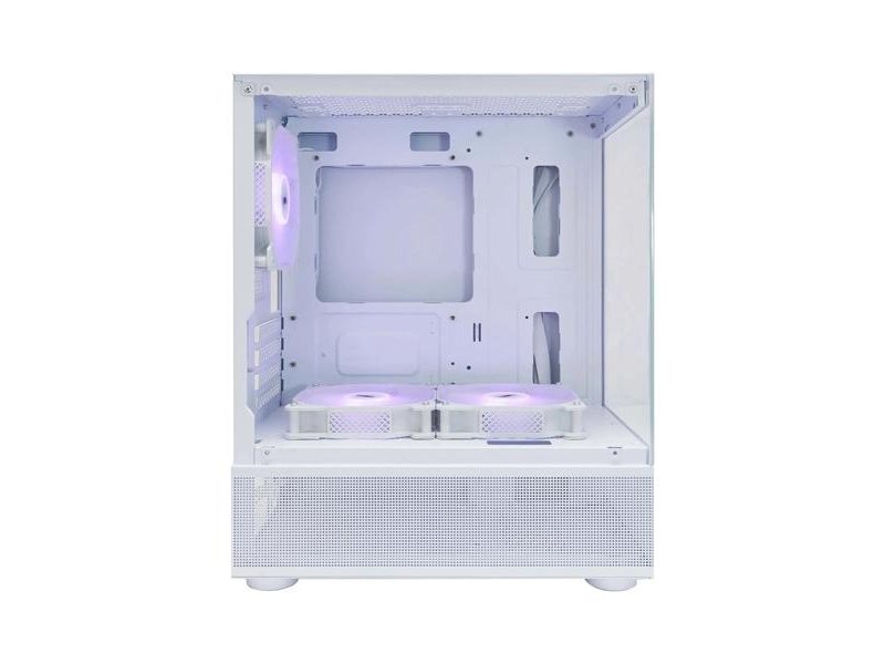 корпус 1STPLAYER MIKU Mi2-A ARGB White / mATX / 3x120mm ARGB fans / Mi2-A-WH-2FC7R-W-1FC7-W