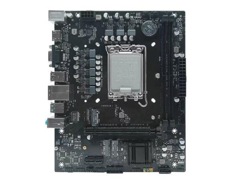CBR B760-D4 { Chipset B760, Socket 1700, 2*DDR4, mATX, HDMI+VGA, 1*PCIEx16, 1*PCIEx1, 1*M.2 (NVME), 3*SATA3, 4*USB 2.0 + 2*USB3.0, LAN 1Gb}  OEM УПАКОВКА