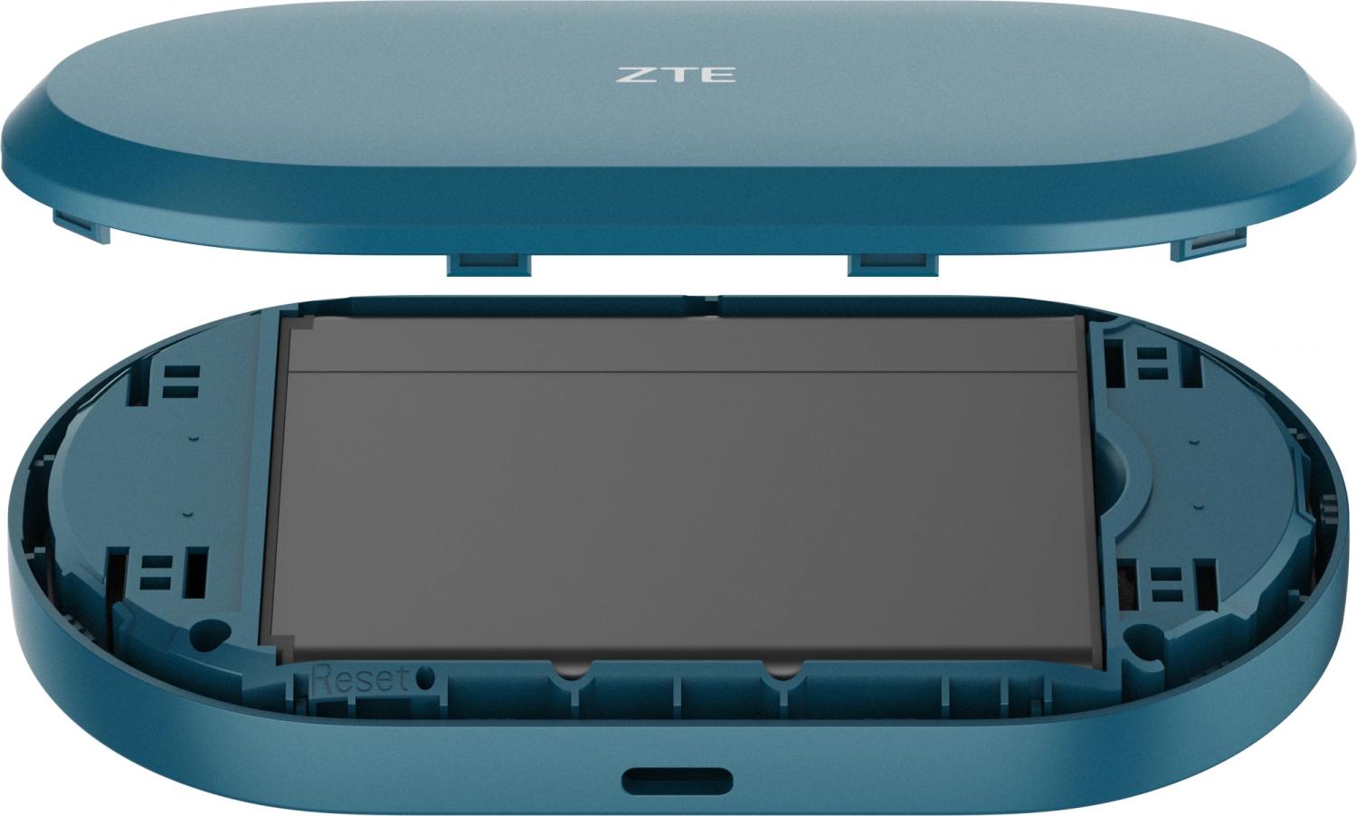 Модем 3G/4G ZTE U10s Pro USB Wi-Fi VPN Firewall +Router внешний темно-синий