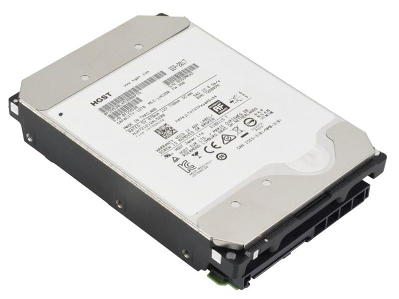 Жесткий диск HGST Ultrastar He12 HDD 3.5" SAS 12Tb, 7200rpm, 256MB buffer, 512e, 1 year