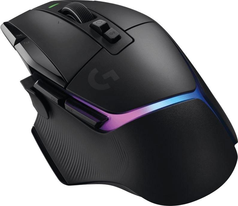 Мышь Logitech G502 X Plus черный оптическая 25600dpi беспров. USB 13but (910-006164)