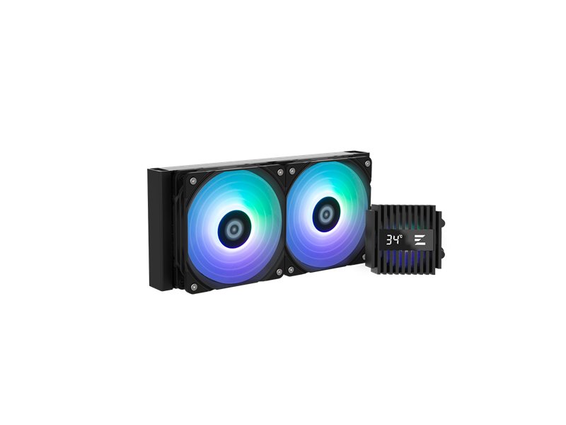 Система водяного охлаждения Zalman CPU Liquid Cooler 240mm, ARGB, black