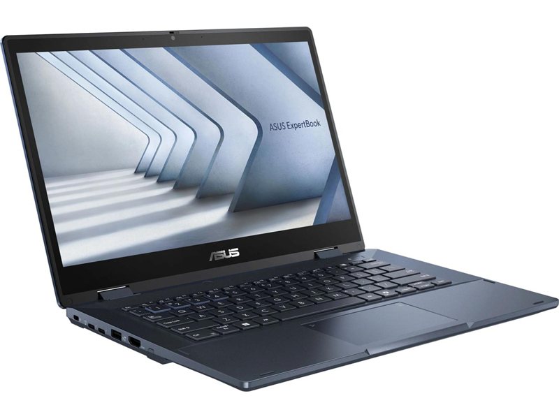 Ноутбук Asus Expertbook B3 Flip B3402FVA-I716512B7D Core 7 150U 16Gb SSD512Gb Intel UHD Graphics 14" IPS Touch FHD (1920x1080) без ОС black WiFi BT Cam (90NX07N1-M02MD0)