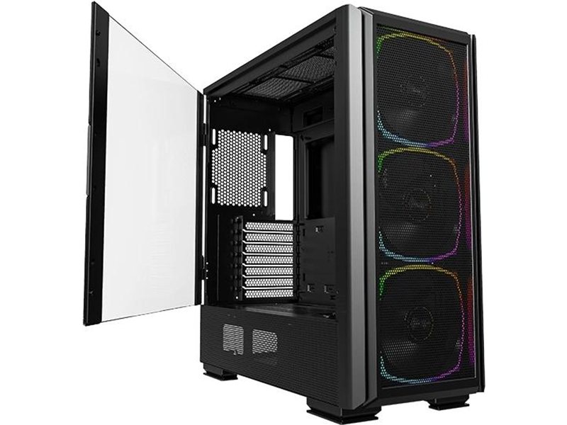Корпус Montech Sky Two GX черный без БП ATX 11x120mm 2x140mm 2xUSB3.0 audio bott PSU