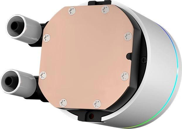 Система водяного охлаждения PcCooler DA360 Pro ARGB Soc-AM5/AM4/1200/1700/1851 белый 4-pin 33.8dB Al 300W Ret (DA360PRO-WHAWXX-GL)
