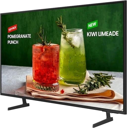 Панель Samsung 75" BE75D-H серый титан LED 8ms 16:9 DVI HDMI M/M TV глянцевая 300cd 178гр/178гр 3840x2160 RCA Да 4K USB 25.3кг