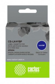 Картридж ленточный Cactus CS-LK4YBP LK-4YBP черный на желтом 12x9 для Epson LW300/LW400/LW700/LW600P/LW1000P/K400/Z700/Z900