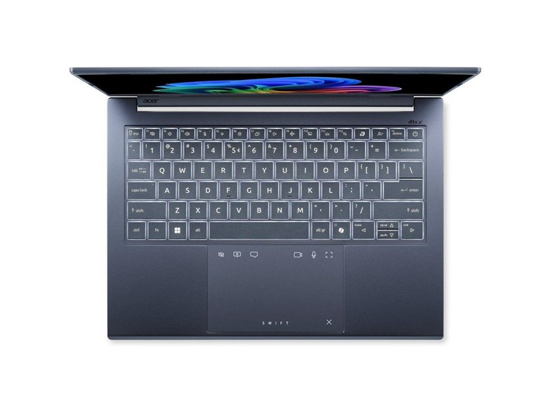 Ноутбук Acer Swift Go 14 AI SFG14-75-974A Intel Core Ultra 9 288V/32Gb/SSD1Tb/14"/OLED/WUXGA/1920x1200/60Hz/NoOS/Blue/1.25kg (NX.JNBCD.00A)
