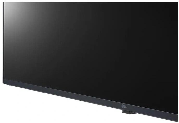 Панель LG 43" 43UL3J-M черный IPS LED 16:9 HDMI M/M матовая 300cd 178гр/178гр 3840x2160 VGA UHD USB 8.8кг