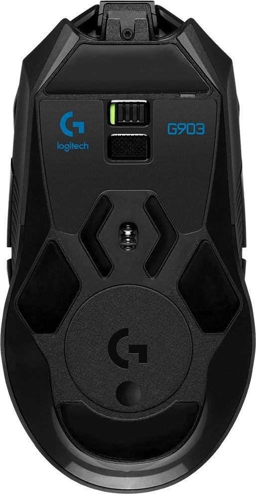 Мышь Logitech G903 LightSpeed Hero черный оптическая 25600dpi беспров. USB 9but (910-005674)