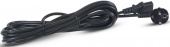 Шнур питания Cabeus PC-186-VDE-3M C13-Schuko проводник.:3x0.75мм2 3м 220/250В 6А черный