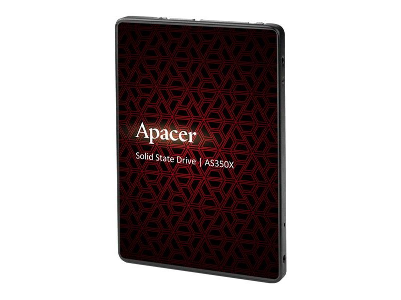 Твердотельный накопитель Apacer SSD PANTHER AS350X 2TB SATA 2.5" 7mm, R560/W540 Mb/s, 3D NAND, IOPS 93K/80K, MTBF 1,5M, 800TBW, Retail, 3 years (AP2TBAS350XR-1)