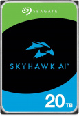 Жесткий диск Seagate SATA-III 20TB ST20000VE003 Surveillance SkyHawkAI 512E (7200rpm) 512Mb 3.5"