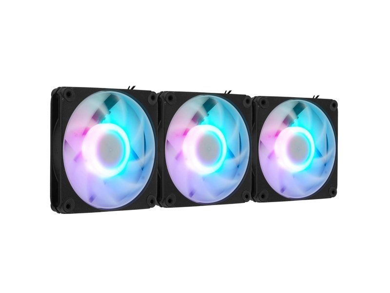 CASE FAN INWIN IW- Mercury AM120S  fan with RGB controller  (Triple pack) [ 6178903]